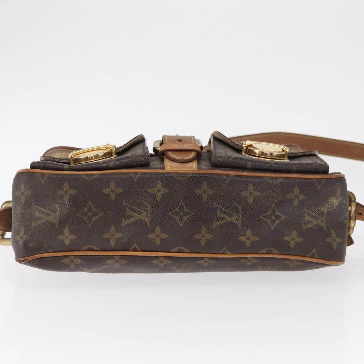Louis Vuitton LOUIS VUITTON Monogram Hudson PM Shoulder Bag M40027 LV Authentic 164131