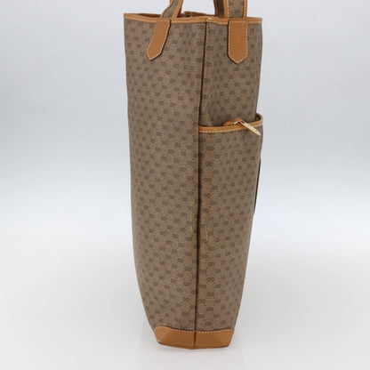 Gucci GUCCI Micro GG Supreme Tote Bag PVC Beige Gold 002 39 0054 Authentic ep13221