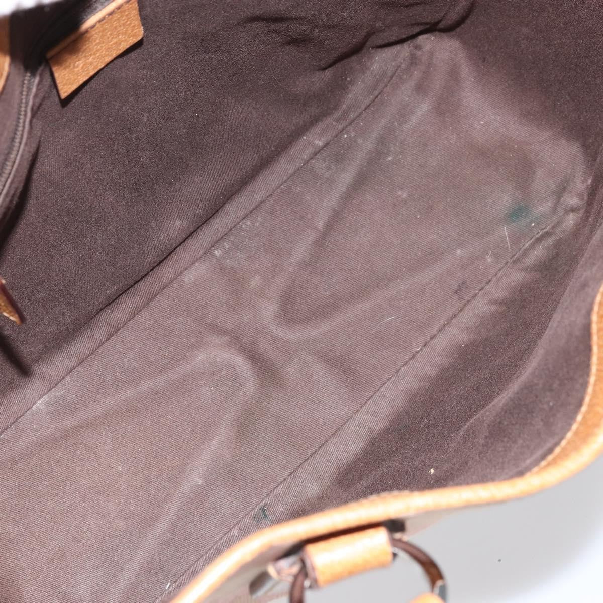 Gucci GUCCI GG Canvas Tote Bag Pink Silver 113019 Authentic AMZ077