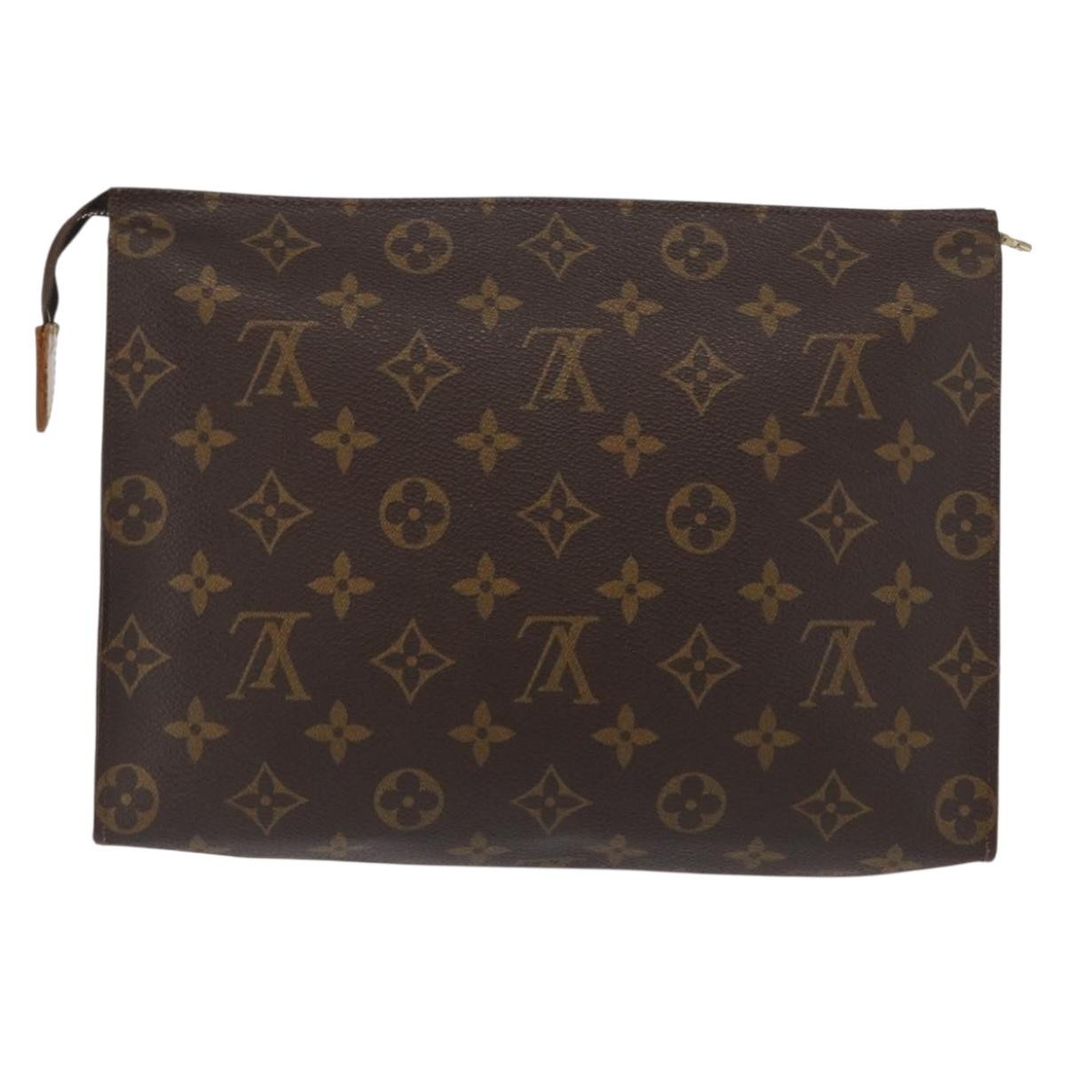 Louis Vuitton LOUIS VUITTON Monogram Poche Toilette 26 Pouch M47542 LV Authentic 170187 Bag