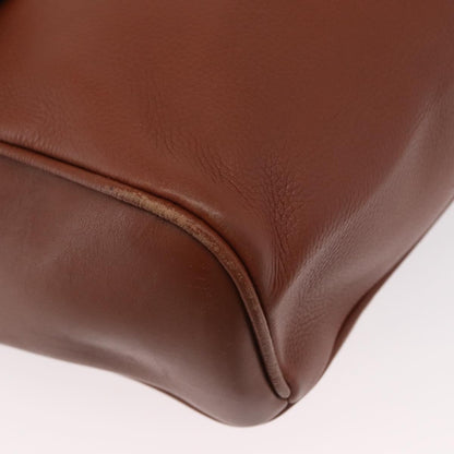 Gucci GUCCI Hand Bag Leather 2way Brown Gold 000 101 0274 Authentic ep13069