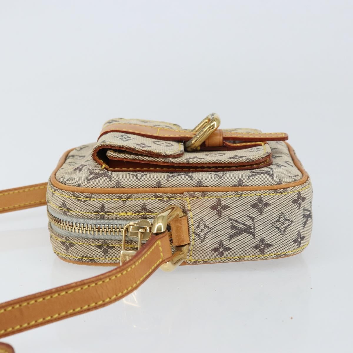 Louis Vuitton LOUIS VUITTON Monogram Mini Juliet PM Shoulder Bag Blue M92005 LV Authentic 157379