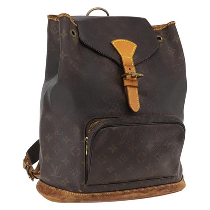 Louis Vuitton LOUIS VUITTON Monogram Montsouris GM Backpack M51135 LV Authentic bs33015 Bag
