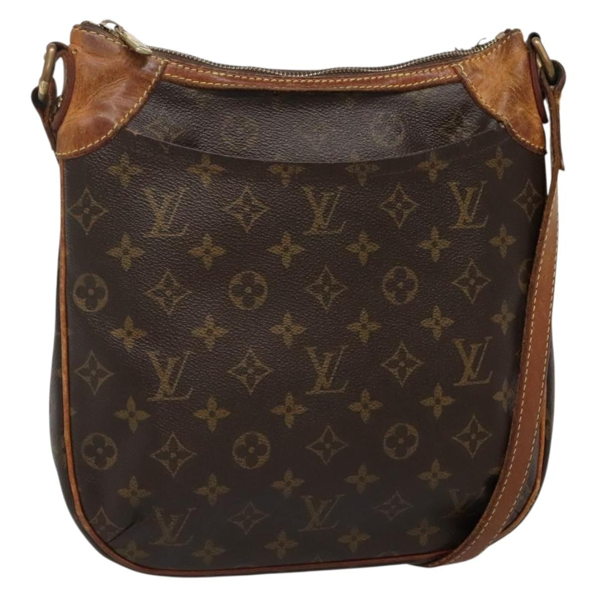 Louis Vuitton LOUIS VUITTON Monogram Odeon PM Shoulder Bag M56390 LV Authentic 142153