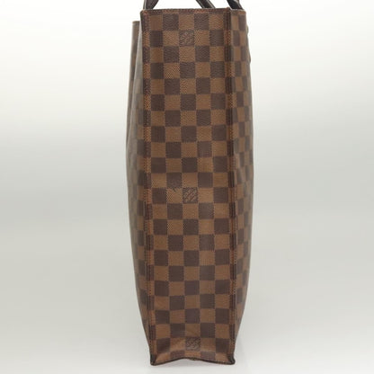 Louis Vuitton LOUIS VUITTON Damier Ebene Sac Plat Hand Bag N51140 LV Authentic 118710