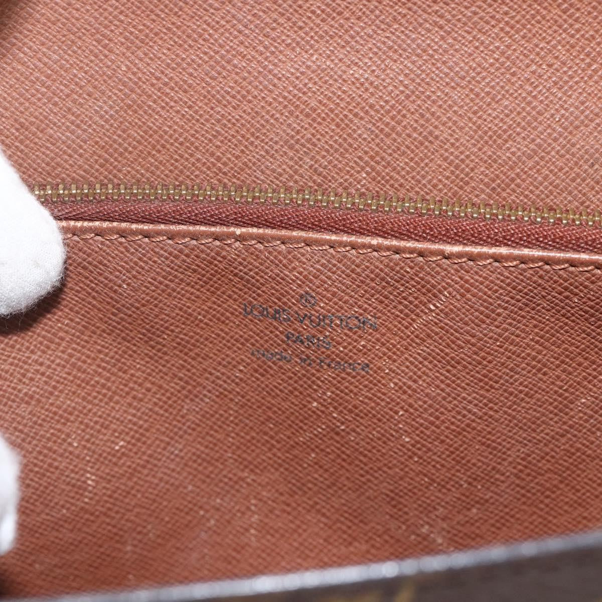 Louis Vuitton LOUIS VUITTON Monogram Malesherbes Hand Bag M51379 LV Authentic 152143