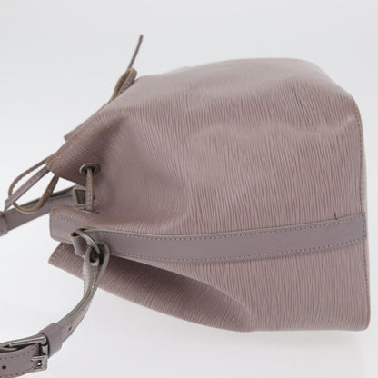 Louis Vuitton LOUIS VUITTON Epi Petit Noe Shoulder Bag Lilac M4410B LV Authentic 179433