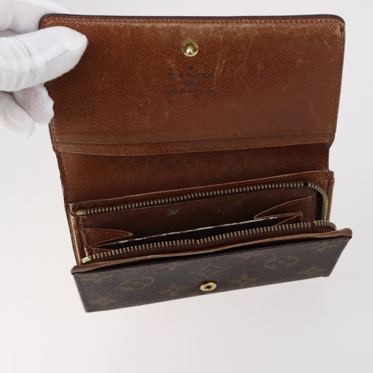 Louis Vuitton LOUIS VUITTON Monogram Portefeuille Tresol Wallet 4 Set M61736 LV Authentic kk574 Bag