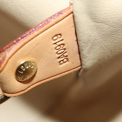 Louis Vuitton LOUIS VUITTON Monogram Vernis Mercer Boston Bag Beige M91000 LV Authentic ARZ413