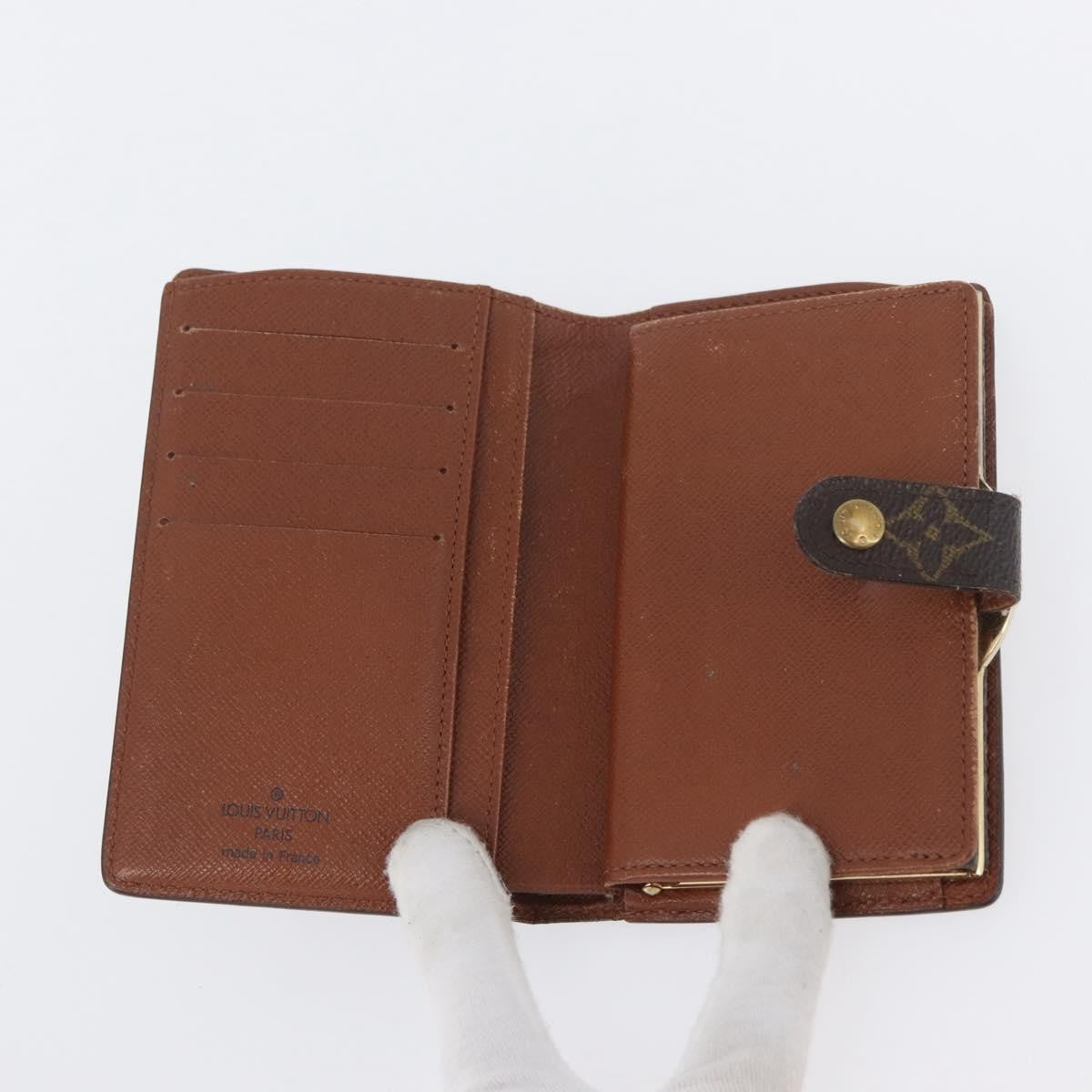 Louis Vuitton LOUIS VUITTON Monogram Porte Monnaie Billets Viennois Wallet M61663 Authentic BA11514 Bag