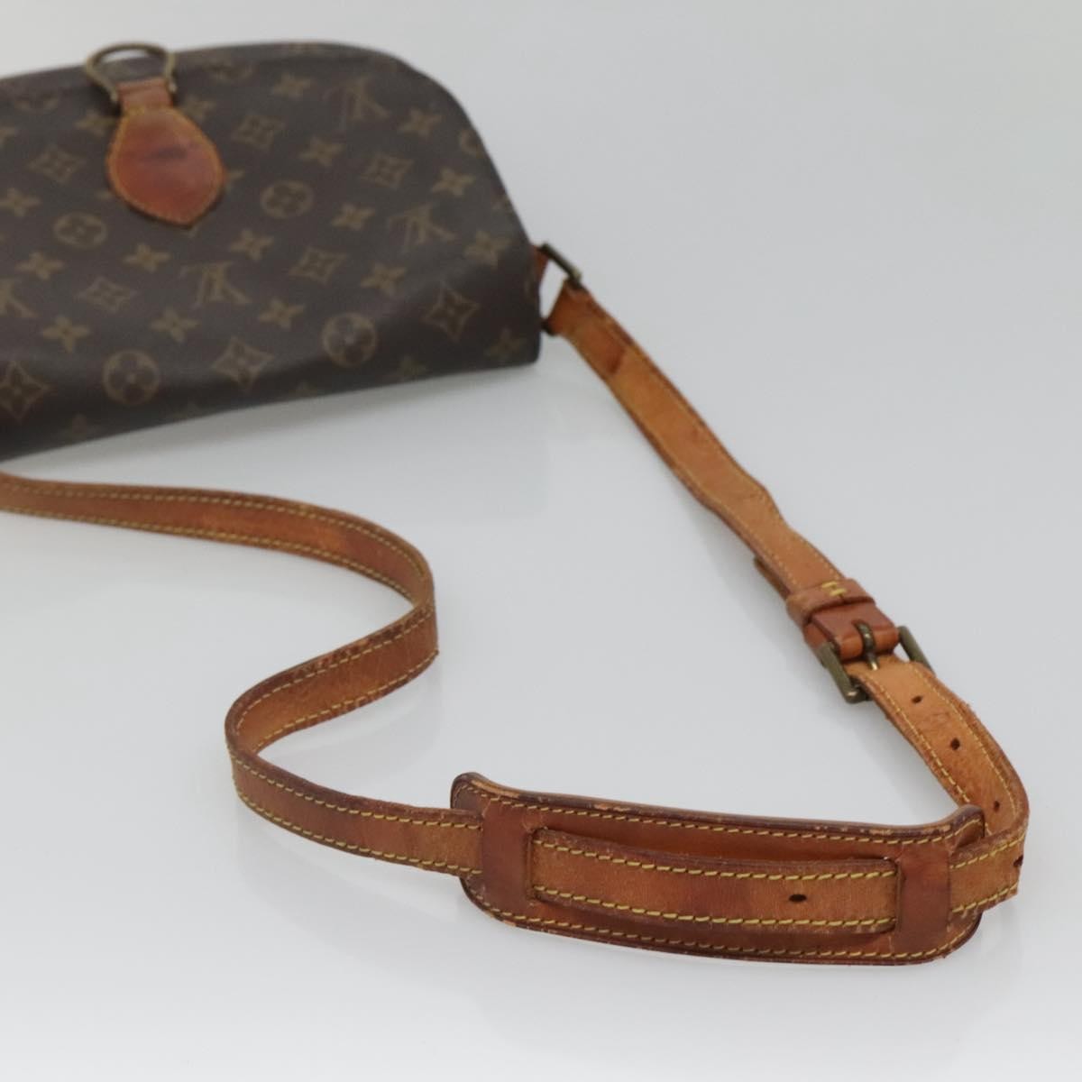 Louis Vuitton LOUIS VUITTON Monogram Saint Cloud GM Shoulder Bag M51242 LV Authentic ep10579