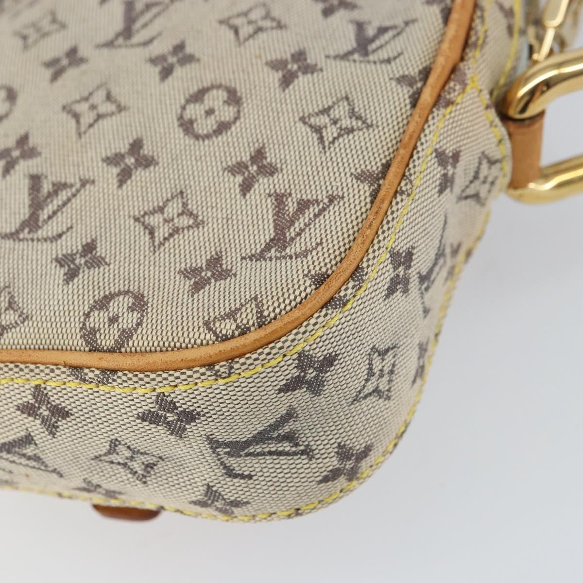 Louis Vuitton LOUIS VUITTON Monogram Mini Juliet PM Shoulder Bag Blue M92005 LV Authentic 157379