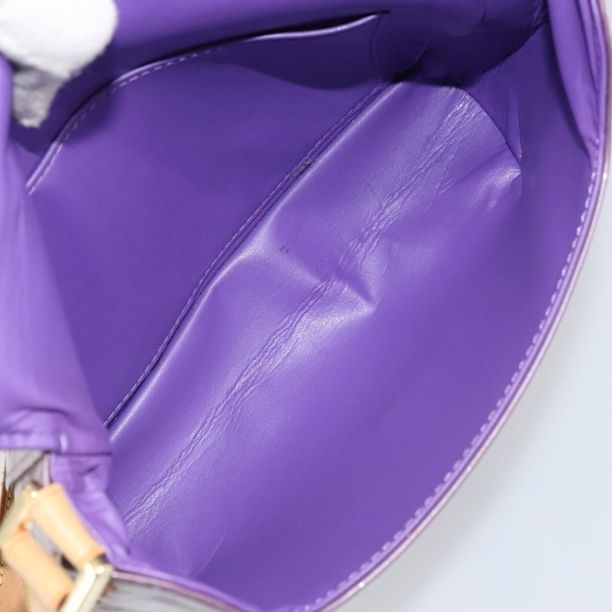 Louis Vuitton LOUIS VUITTON Monogram Vernis Thompson Street Bag Viole M91095 LV Authentic 161428