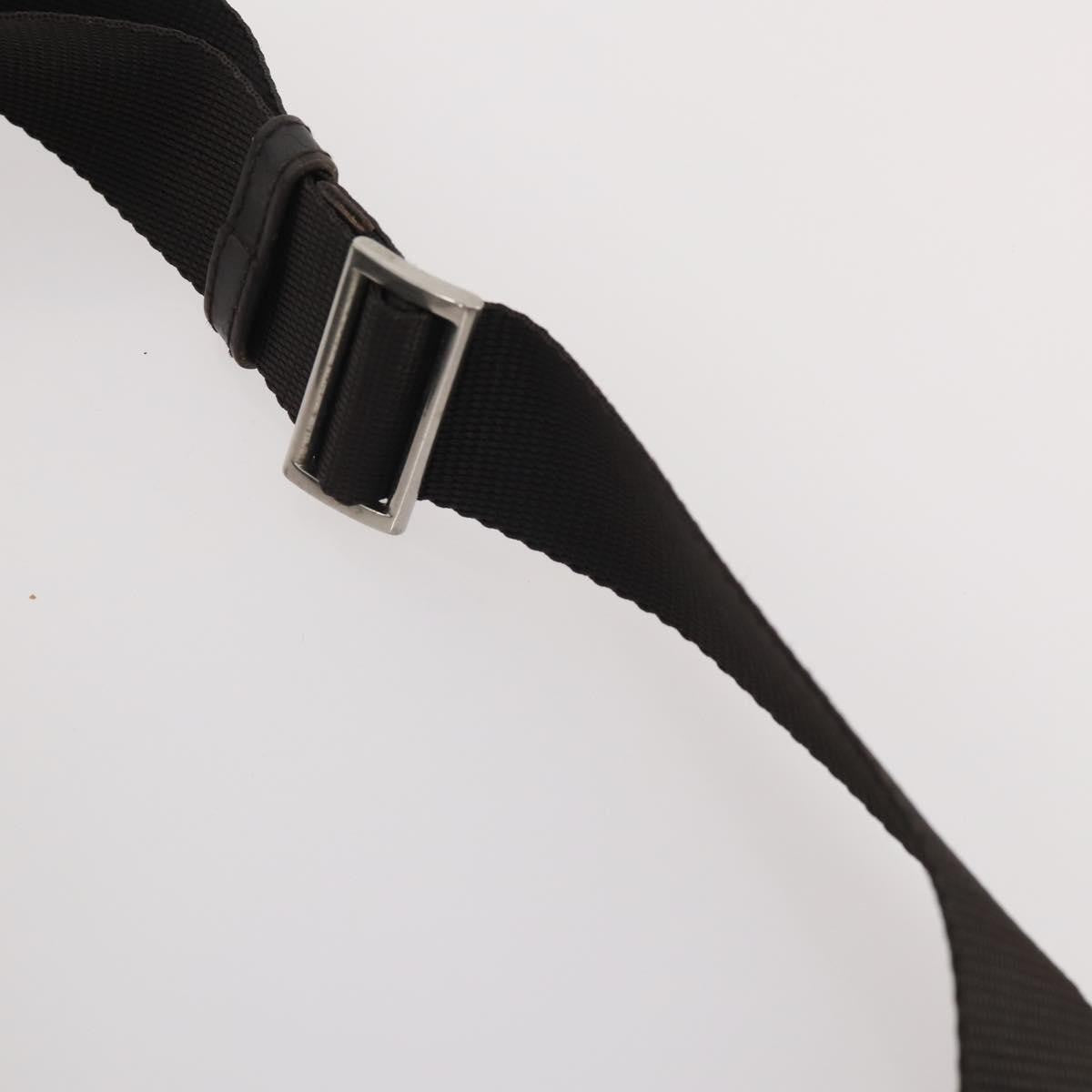 Prada PRADA Shoulder Bag Nylon Leather 3 Set Beige Khaki Authentic YKZ717
