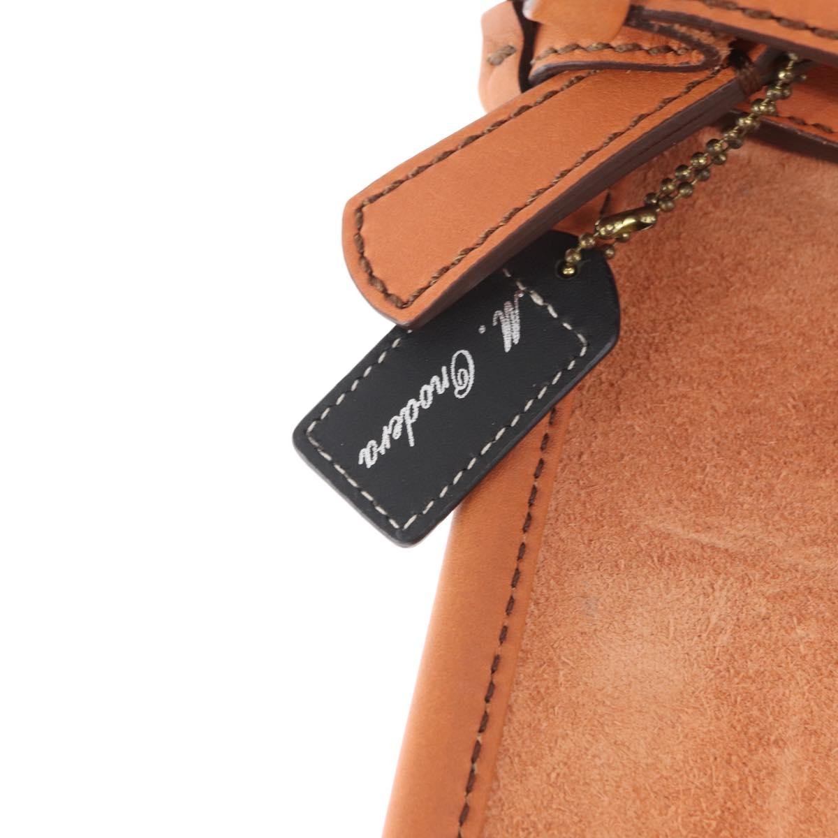 Coach Coach Body Bag Leather Brown Authentic am10204