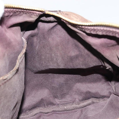 Louis Vuitton LOUIS VUITTON Mini Lin Speedy Bandouliere 30 Bag Brown M95224 Authentic BA9878