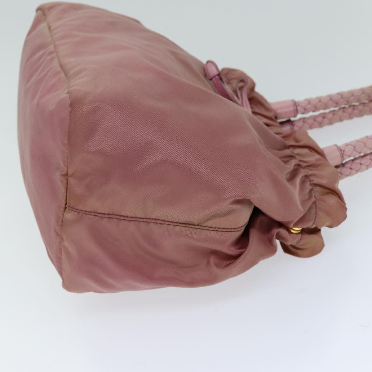 Prada PRADA Hand Bag Nylon 2way Pink Authentic 75584