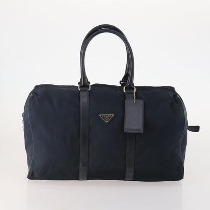 Prada PRADA Boston Bag Nylon 3 Set Red Black Authentic 174960