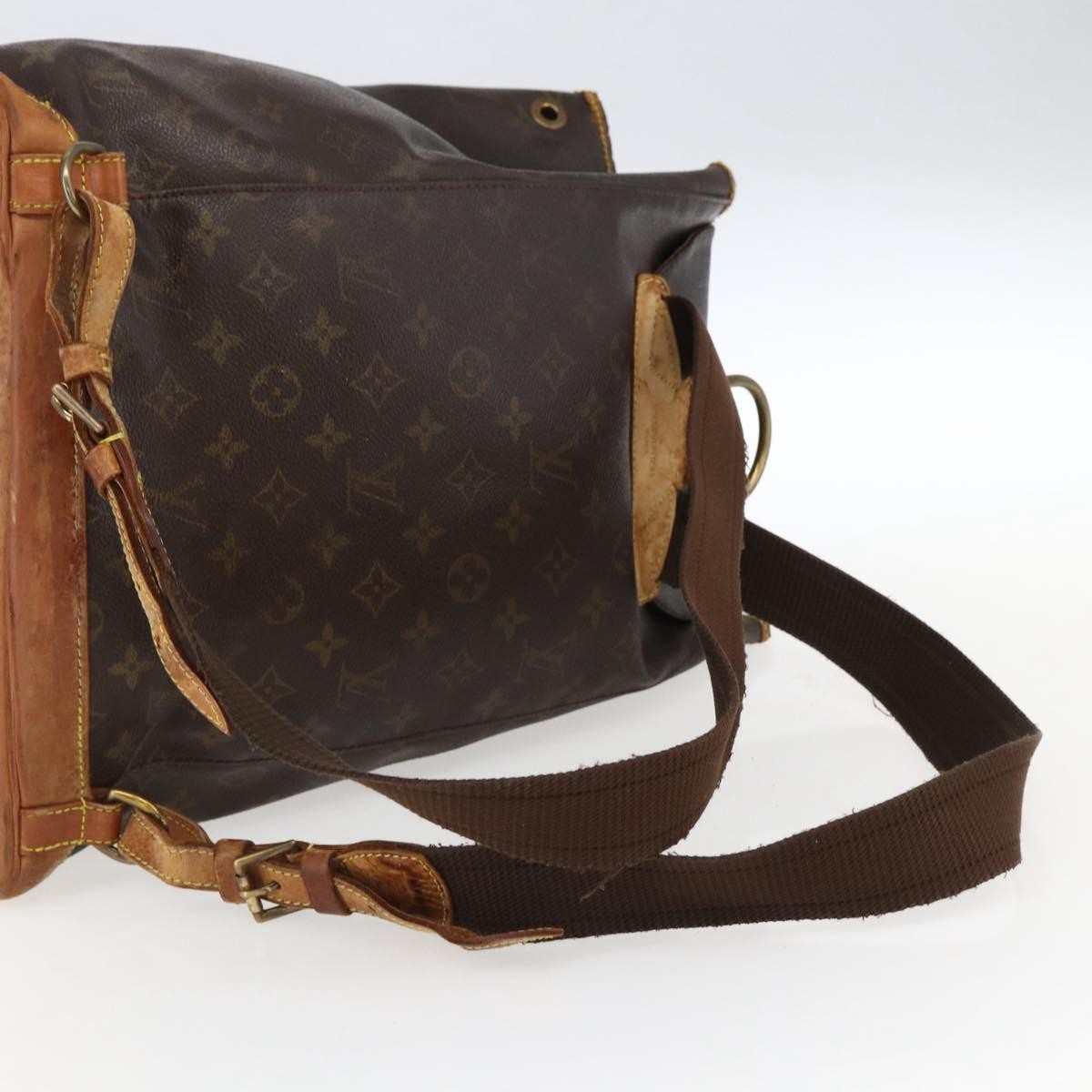 Louis Vuitton LOUIS VUITTON Monogram Montsouris GM Backpack M51135 LV Authentic bs33015 Bag