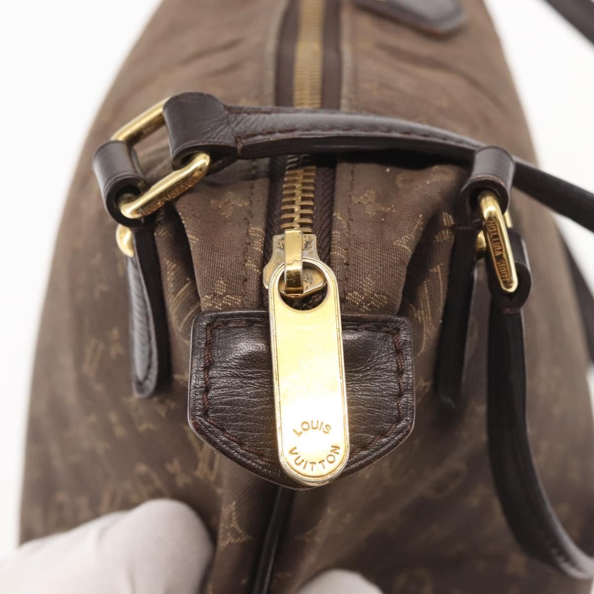 Louis Vuitton LOUIS VUITTON Monogram Idylle Ballad PM Tote Bag Dark Brown M40573 Authentic 144172