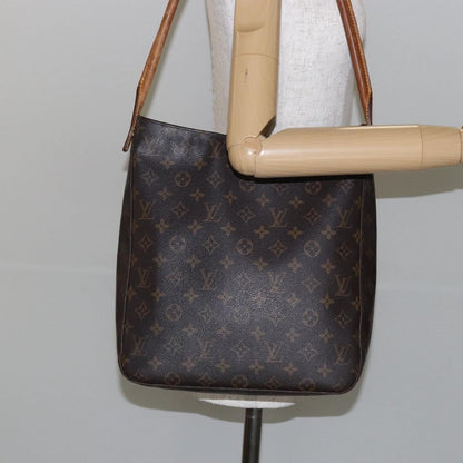 Louis Vuitton LOUIS VUITTON Monogram Looping GM Shoulder Bag M51145 LV Authentic BA5893
