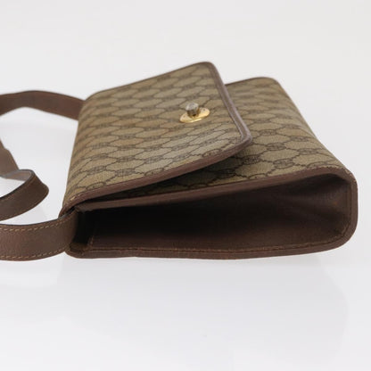 Gucci GUCCI GG Supreme Shoulder Bag PVC Beige Gold 004 115 6197 Authentic 162108