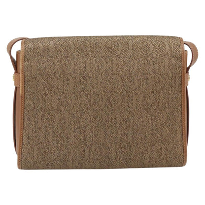Gucci GUCCI Shoulder Bag Canvas Beige Gold 001 46 0712 Authentic 180722