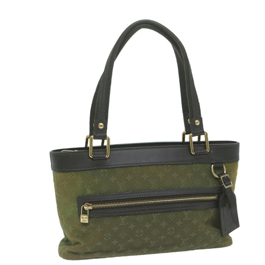 Louis Vuitton LOUIS VUITTON Monogram Mini Lucille PM Hand Bag TST Khaki M92682 LV Authentic ep3029