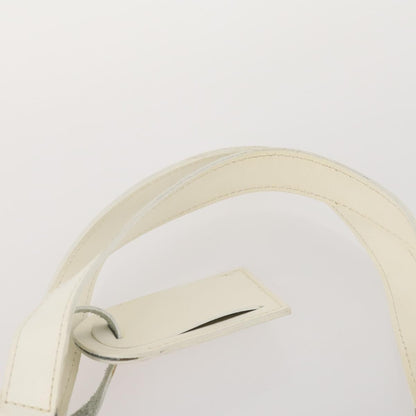 Louis Vuitton LOUIS VUITTON Epi Plage Via Bag Vinyl Leather Clear White M92153 LV Authentic bs33391