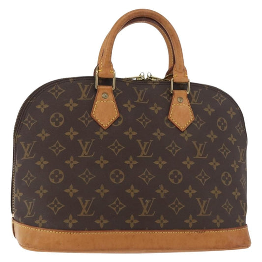 Louis Vuitton LOUIS VUITTON Monogram Alma Hand Bag M51130 LV Authentic 144200