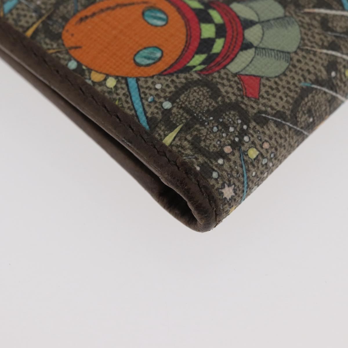 Gucci GUCCI Disney Collaboration Donald GG Supreme Wallet PVC 647937 Authentic YKZ1064M Bag
