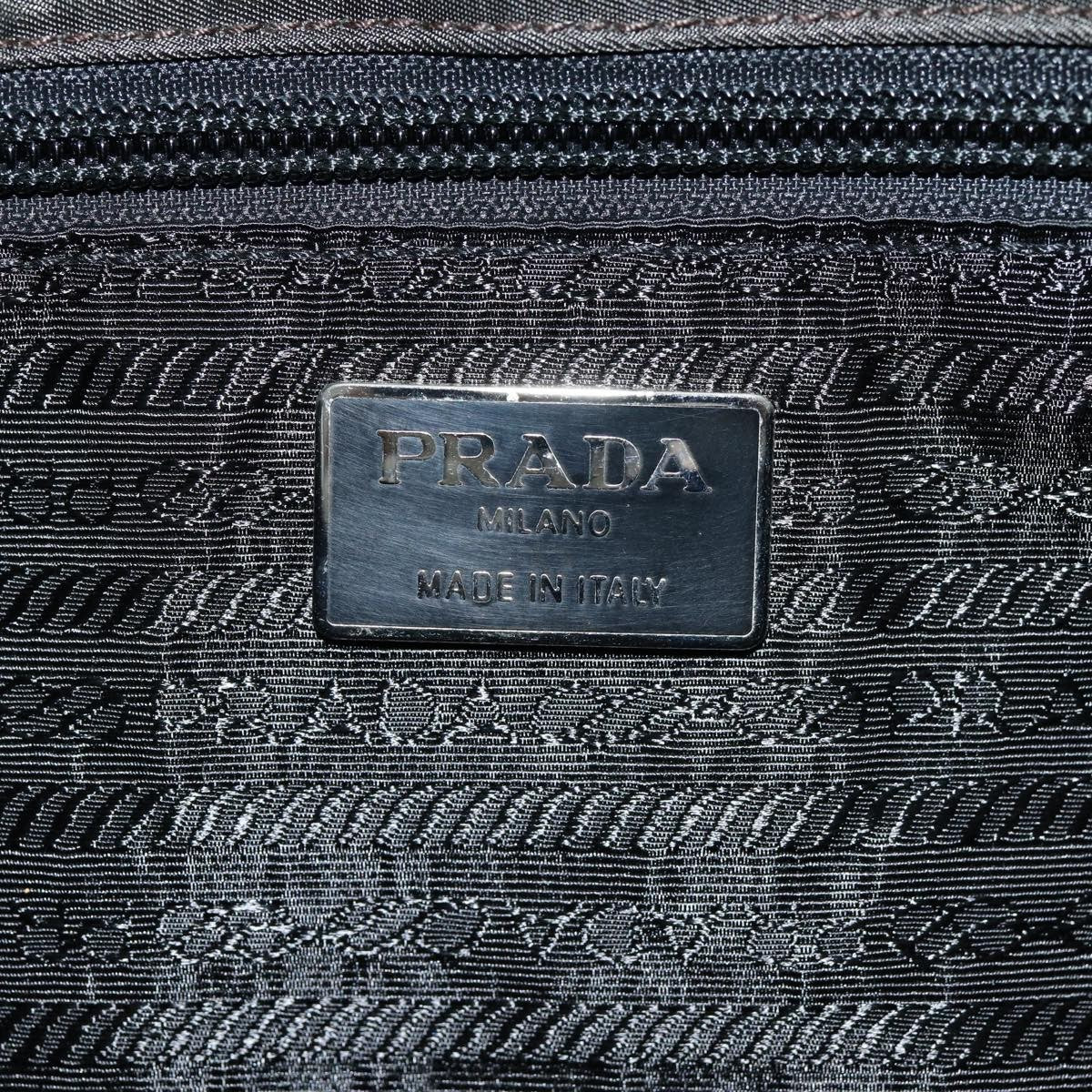 Prada PRADA Chain Shoulder Bag Nylon Green Authentic 82275