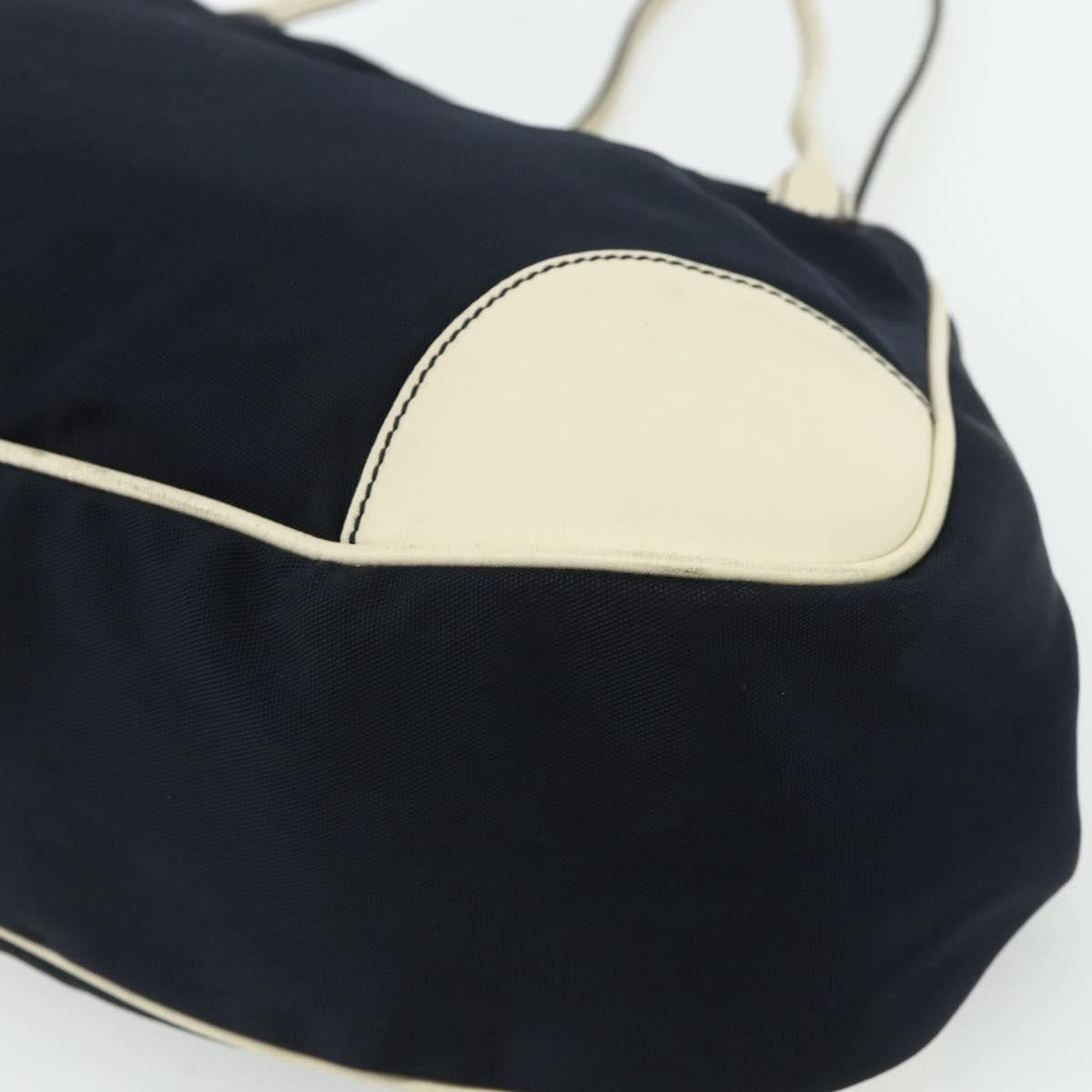 Gucci GUCCI Tote Bag Canvas Gold Navy 169949 Authentic bs34912