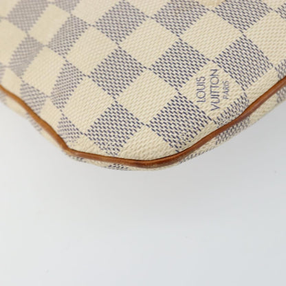 Louis Vuitton LOUIS VUITTON Damier Azur Pochette Bosphore Shoulder Bag N51112 LV Authentic BA7009