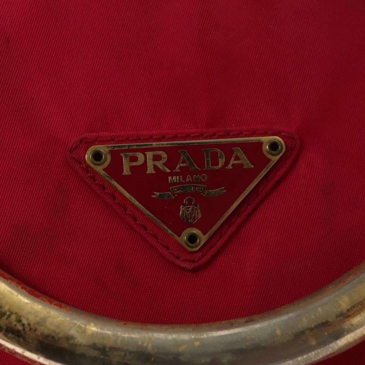 Prada PRADA Hand Bag Nylon Pink Authentic 109805