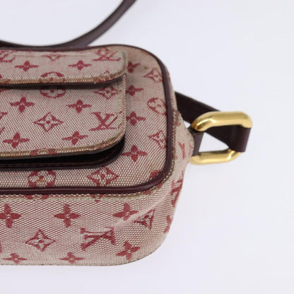 Louis Vuitton LOUIS VUITTON Monogram Mini Juliet MM Shoulder Bag Red M92219 LV Authentic 145345