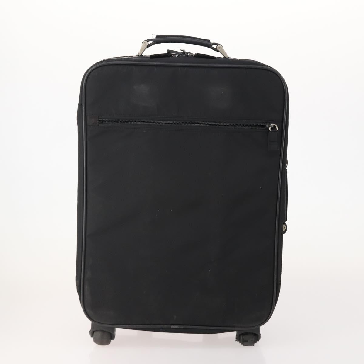 Prada PRADA Trunk Nylon 2 Set Black Authentic 174973 Bag