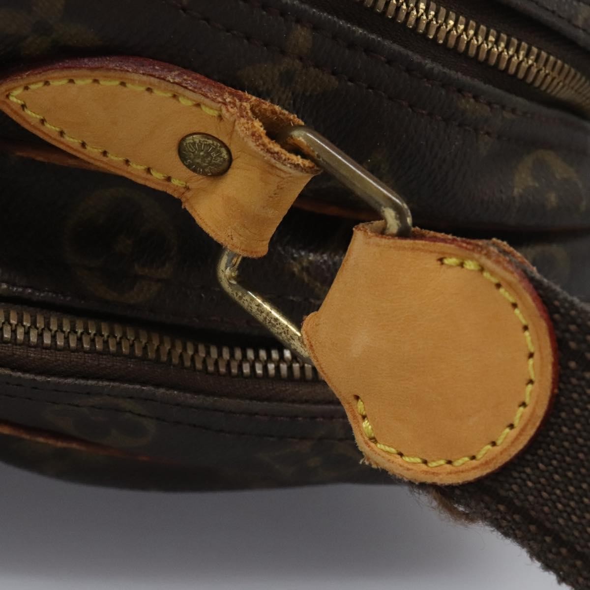Louis Vuitton LOUIS VUITTON Monogram Reporter GM Shoulder Bag M45252 LV Authentic bs22111