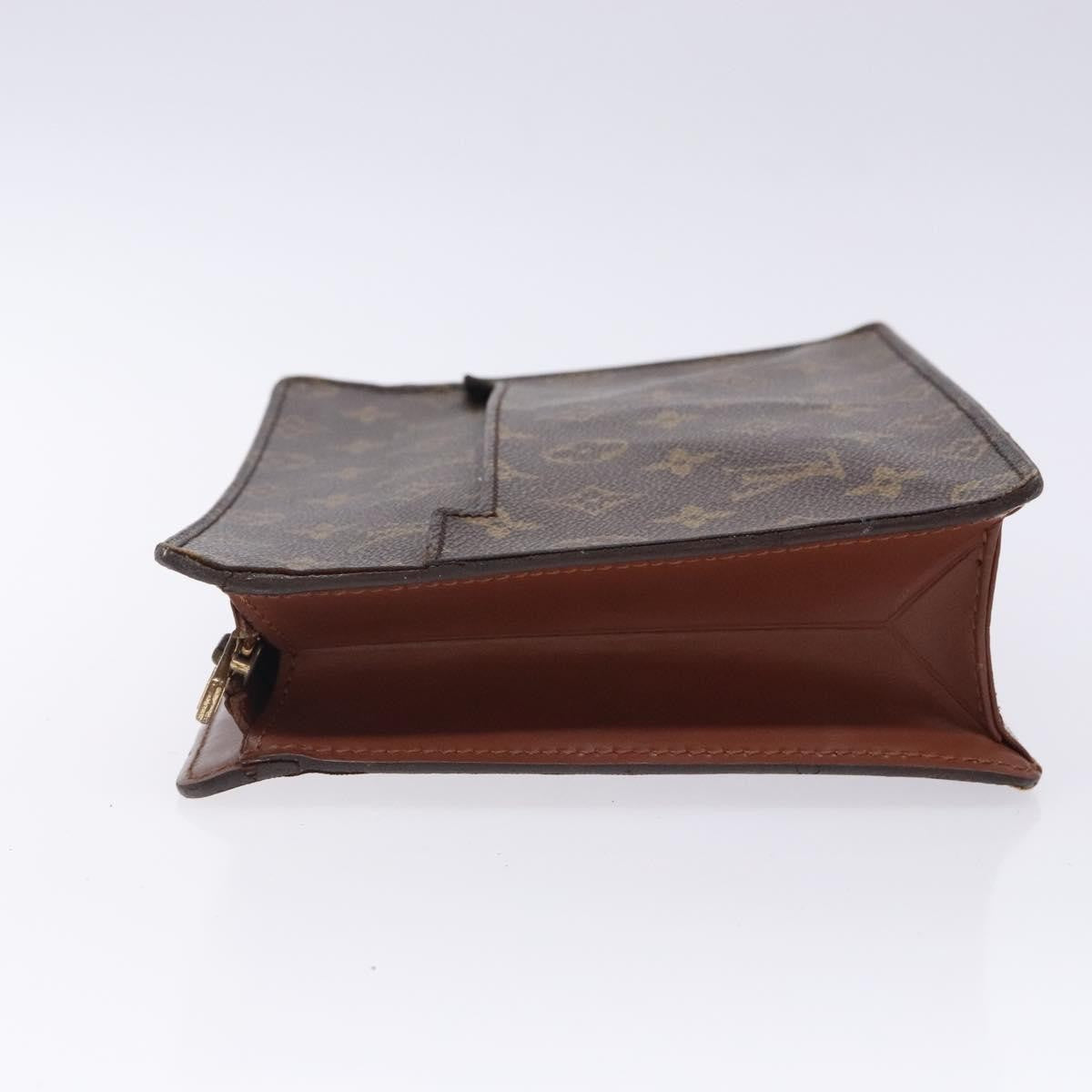 Louis Vuitton LOUIS VUITTON Monogram Pochette Homme Clutch Bag M51795 LV Authentic 133107