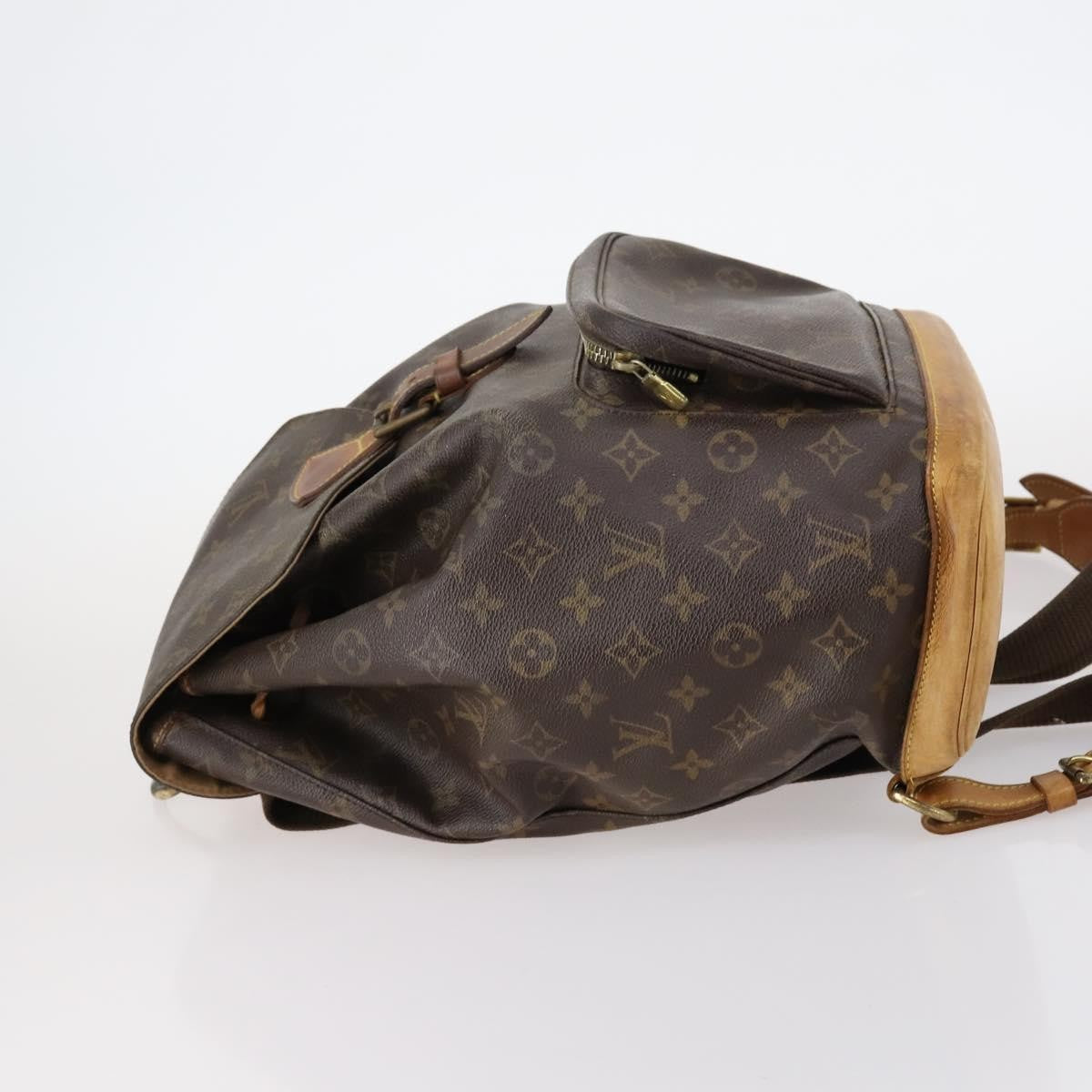 Louis Vuitton LOUIS VUITTON Monogram Montsouris GM Backpack M51135 LV Authentic 147334 Bag