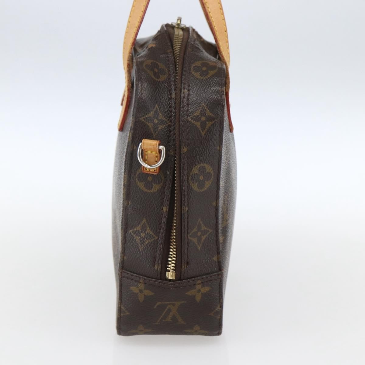 Louis Vuitton LOUIS VUITTON Monogram Spontini Hand Bag M47500 LV Authentic 165090