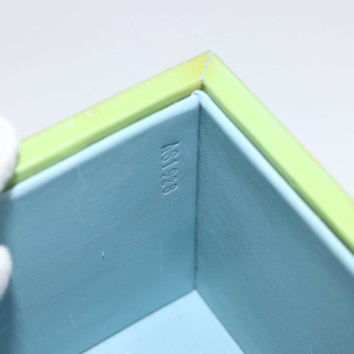 Louis Vuitton LOUIS VUITTON Vernis Bleecker Cosmetic Pouch Baby Blue M91003 Authentic LNZ403 Bag