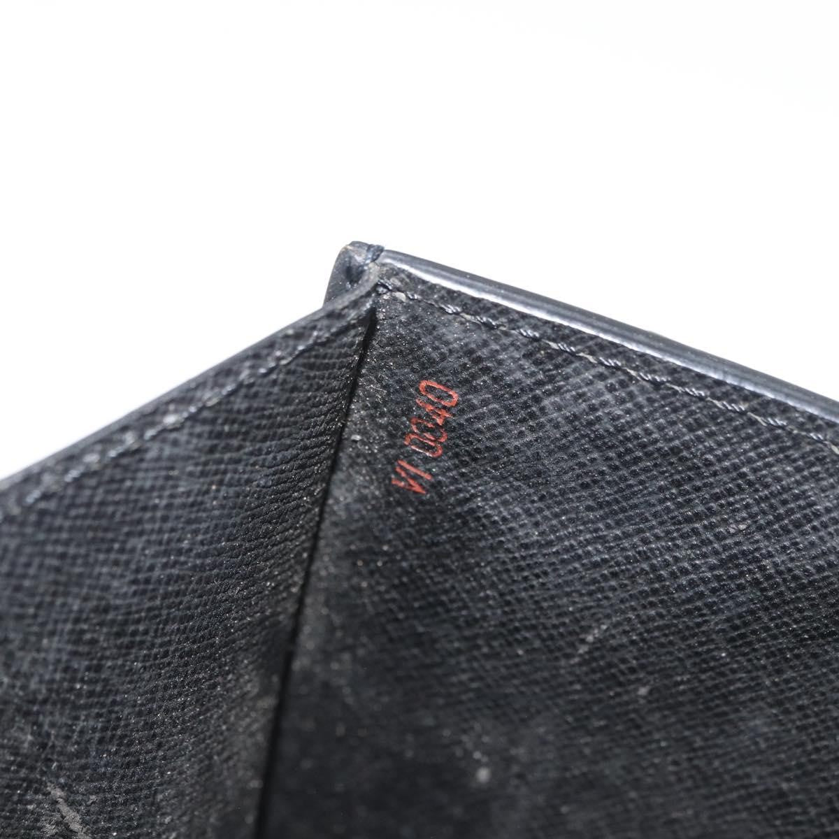 Louis Vuitton LOUIS VUITTON Epi Serie Dragonne Clutch Bag Black Noir M52612 LV Authentic bs35123