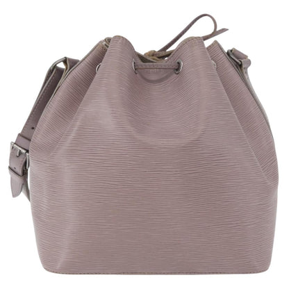 Louis Vuitton LOUIS VUITTON Epi Petit Noe Shoulder Bag Lilac M4410B LV Authentic 179433
