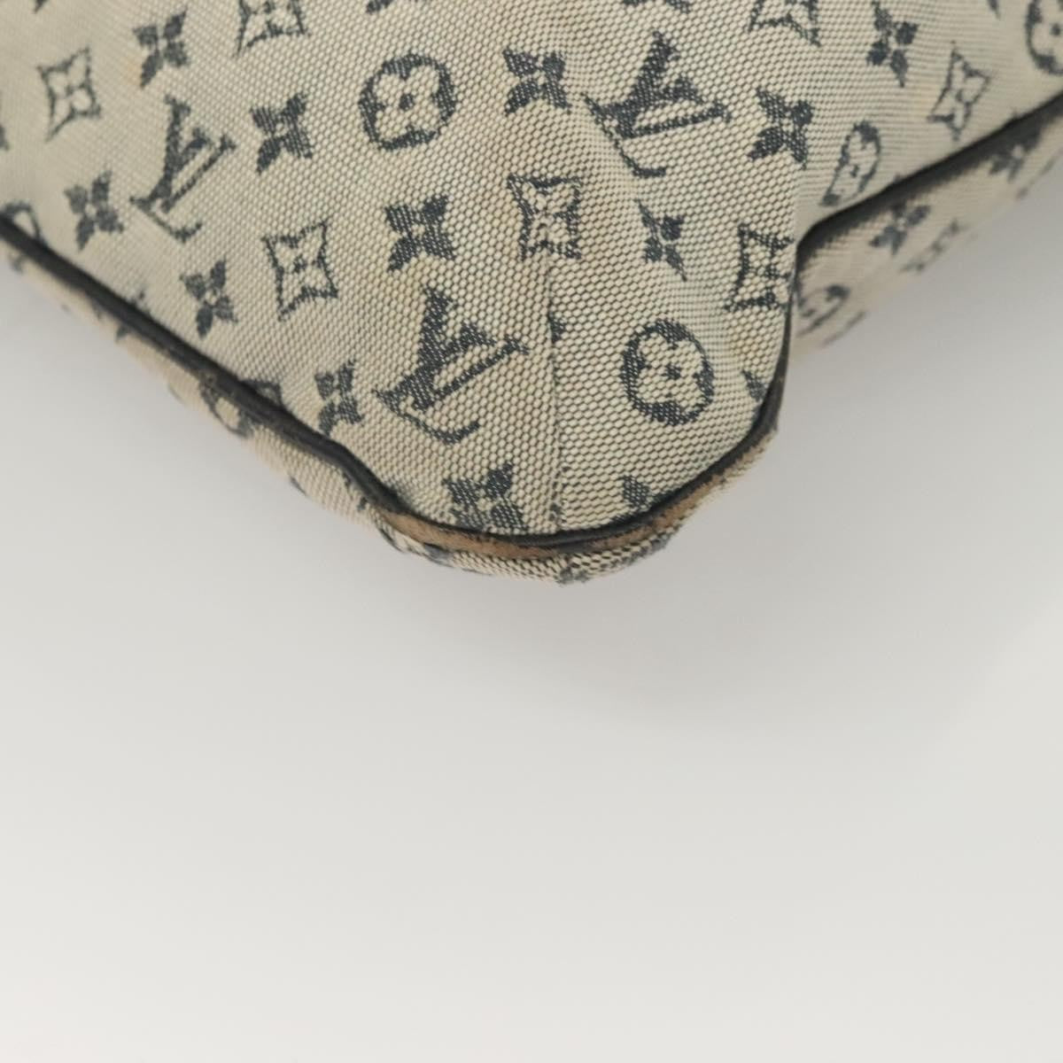 Louis Vuitton LOUIS VUITTON Monogram Mini Fran?oise Tote Bag 2way Blue M92208 LV Authentic 129802