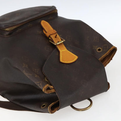 Louis Vuitton LOUIS VUITTON Monogram Montsouris GM Backpack M51135 LV Authentic bs33015 Bag