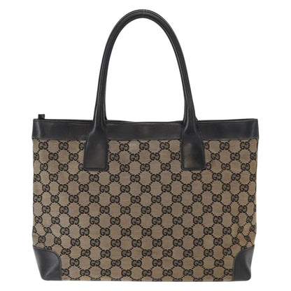 Gucci GUCCI GG Canvas Tote Bag Navy 002 1119 1705 Authentic ep12380