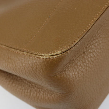 Saint Laurent SAINT LAURENT Hand Bag Leather Brown Authentic 149374