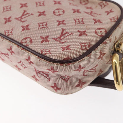 Louis Vuitton LOUIS VUITTON Monogram Mini Juliet MM Shoulder Bag Red M92219 LV Authentic 177057