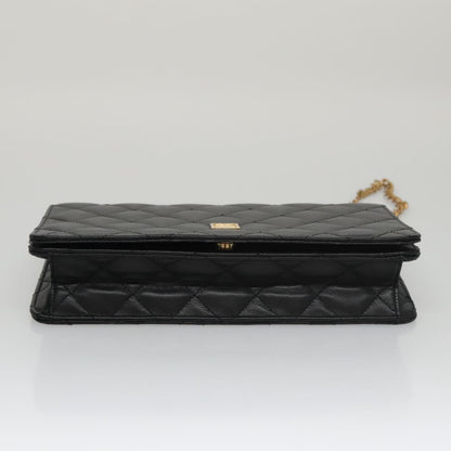 Givenchy GIVENCHY Chain Shoulder Bag Leather Black Authentic bs20851